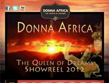 Tablet Screenshot of donnaafrica.co.uk